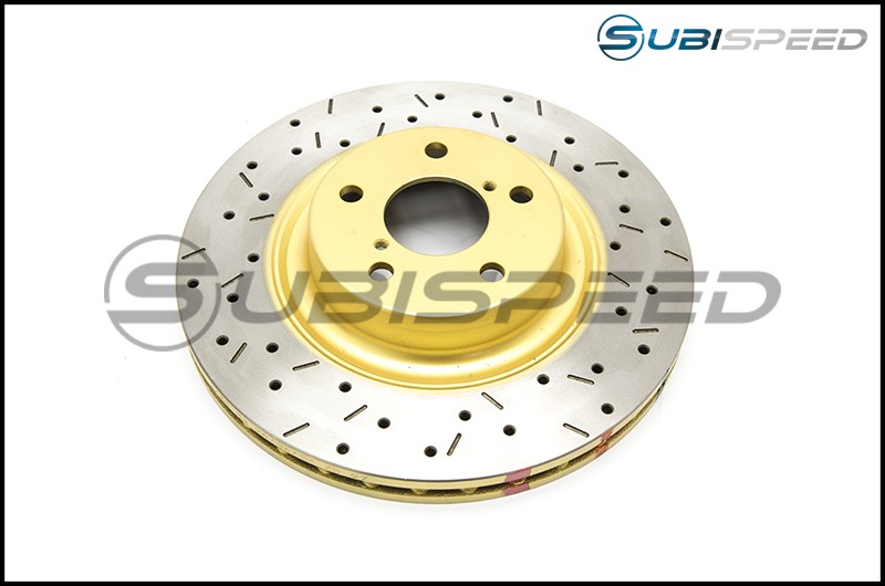 DBA Front / Rear Slotted and Drilled T3 Rotors : Front Rotors (DBA4650XS)