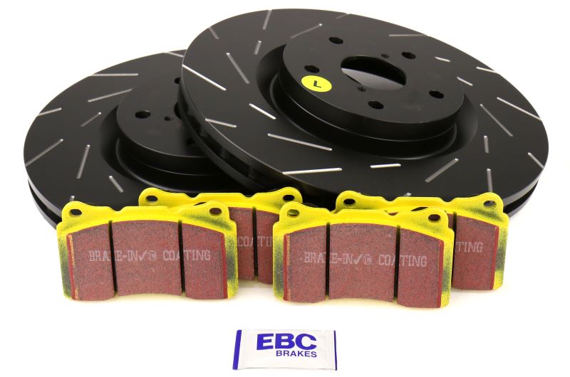 EBC Brakes S9 Front Brake Kit Yellowstuff Pads and USR Rotors