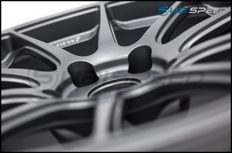Titan 7 T-R10 Satin Titanium 18x9.5 +40 - 2015+ WRX / 2015+ STI