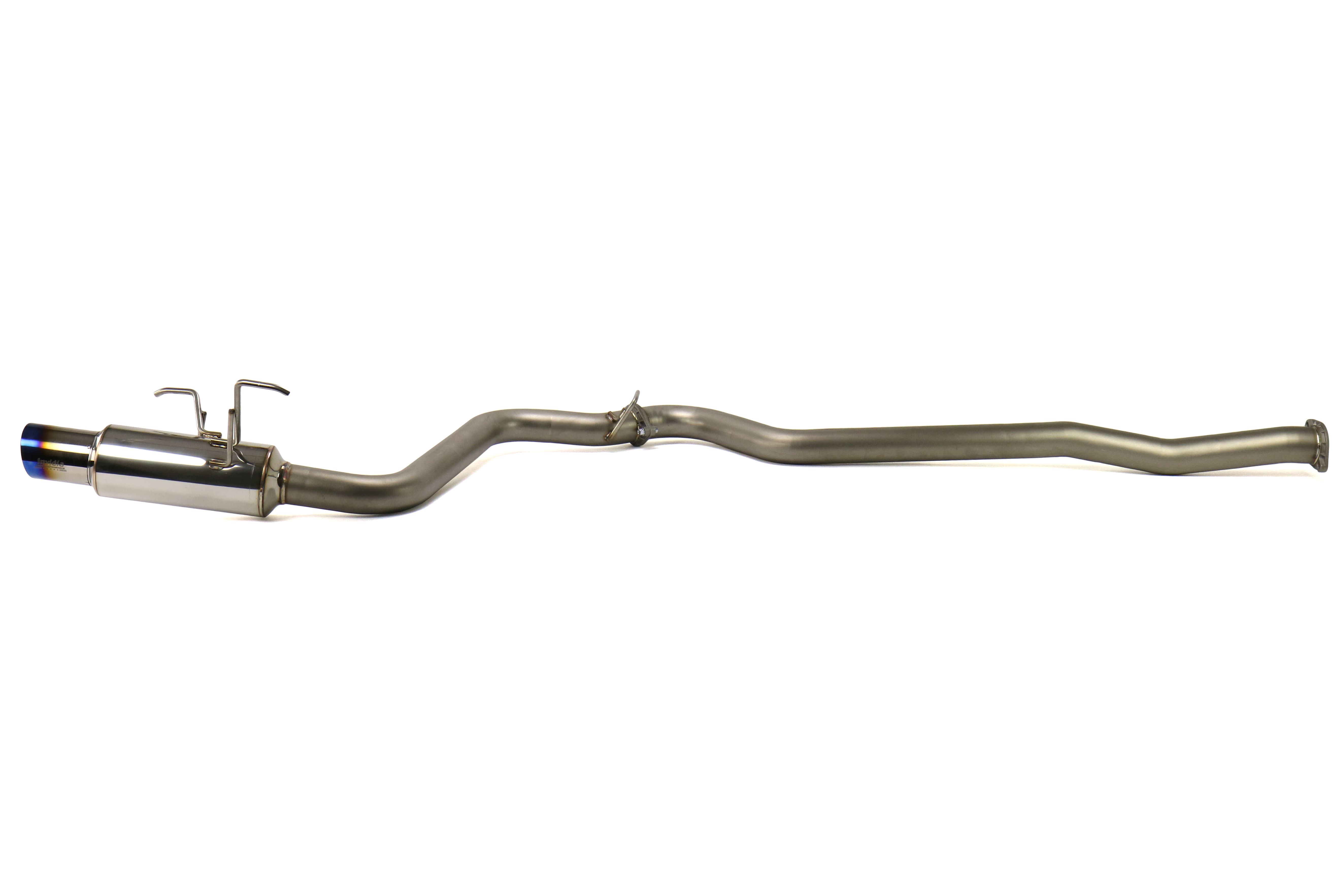 Invidia N1 Cat Back Exhaust With Bead Blasted Piping Titanium Tip