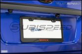 RSP WRX Logo Carbon Fiber License Plate Frame - 2015+ WRX / 2015+ STI