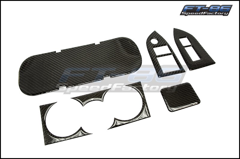 GCS Carbon Fiber Style Interior Dress Up Kit