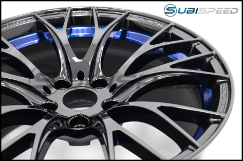 WedsSport SA-20R BLC 18x8.5 +35 F Face - 2015+ WRX / 2015+ STI