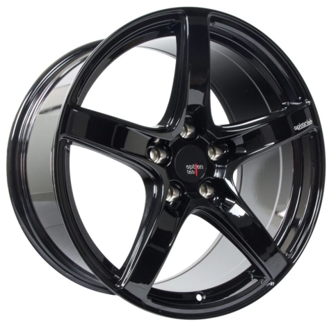 Option Lab R555 18x9.5 +38 Gotham Black - 2013+ FR-S / BRZ / 86 / 2014+ Forester