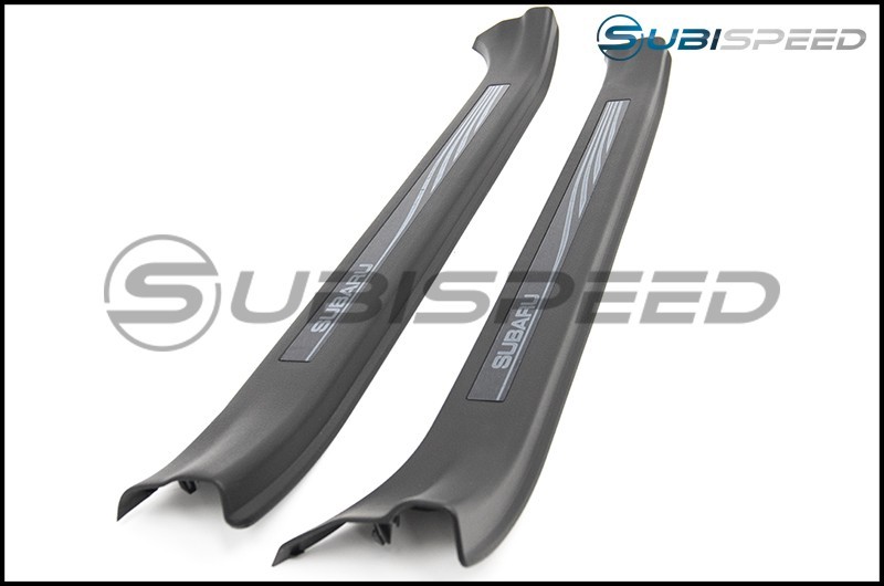 Subaru JDM S4 SporVita Black Etched Door Sills