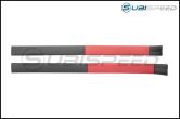Toyota JDM Black and Red Upper Door Sill Scuff Guard Trim - 2013-2020 FRS / BRZ / 86