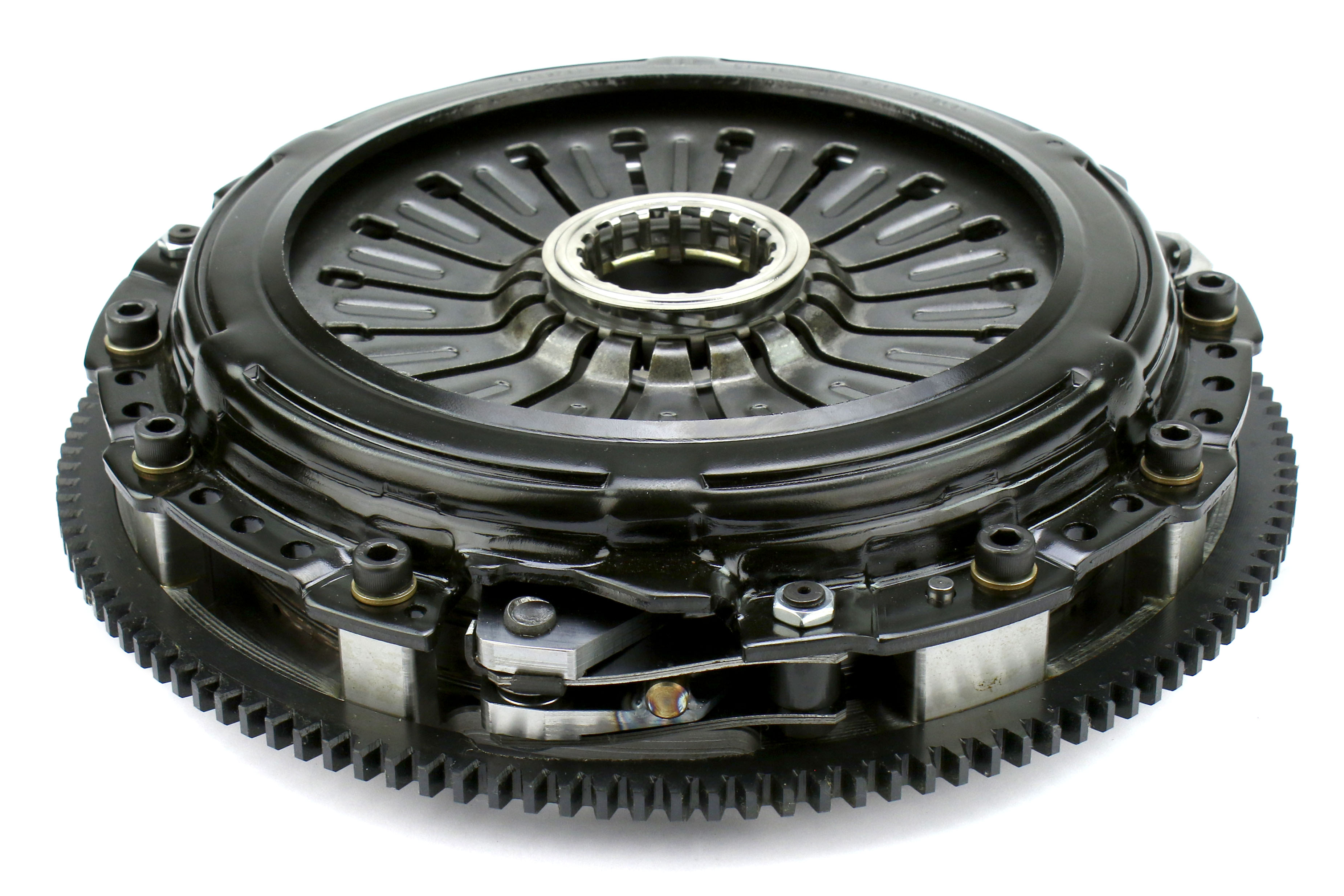 Competition Clutch Stage 3 Multi Plate Twin Organic Clutch Kit With Flywheel