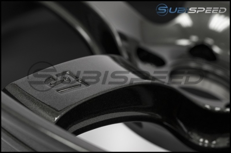 Rays Gram Lights 57CR Subispeed Exclusive Glass Black 18x9.5 +38 - 2015+ WRX / 2015+ STI