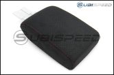 JDM S4 Sliding / Extended Ultrasuede Arm Rest with Red Stitching - 14-18 Forester - 2014-2018 Forester