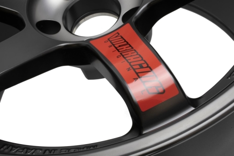Volk Racing TE37SL BLACK EDITION III 19X9.5 +38 5x114.3 PRESSED BLACK/RIM REDOT - Subaru STI 2004-2021 / WRX 2015-2023