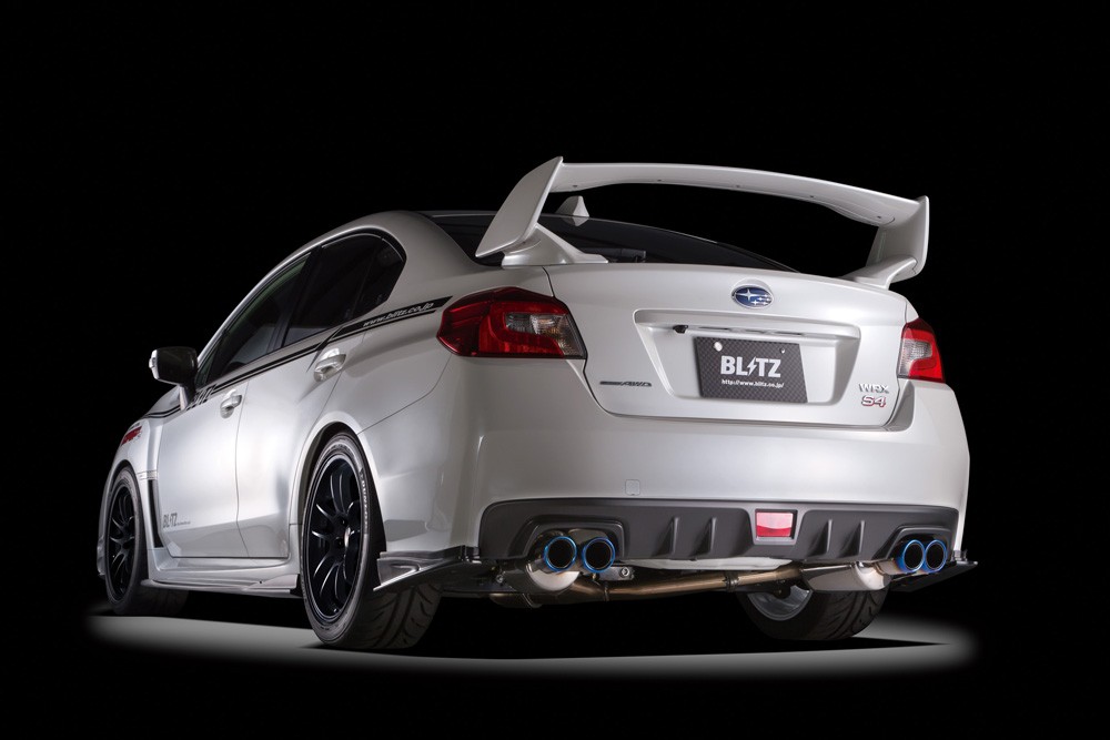 Blitz Nur Spec C Ti Catback Exhaust 15 Wrx 15 Sti Subispeed