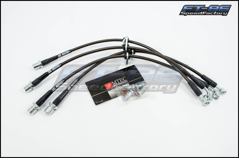 MTEC Stainless Steel Brake Lines (Various Colors)