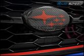 JDMS Front and Rear Carbon Fiber Frameless Emblem Set - 2015-2021 Subaru WRX & STI