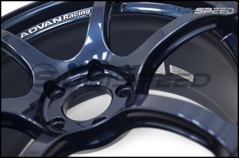 Advan RGIII 18x9.5 +45 Racing Special Edition Indigo Blue - 2015+ WRX / 2015+ STI