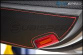 OLM Carbon Look Kick Guard Protection Set with Red or Silver Stitching - 2013+ FR-S / BRZ / 86