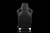 Braum Elite Series Racing Seat (Black & White) - Universal