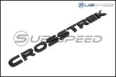 Subaru OEM Gloss Black Crosstrek Badge - 2013+ Crosstrek