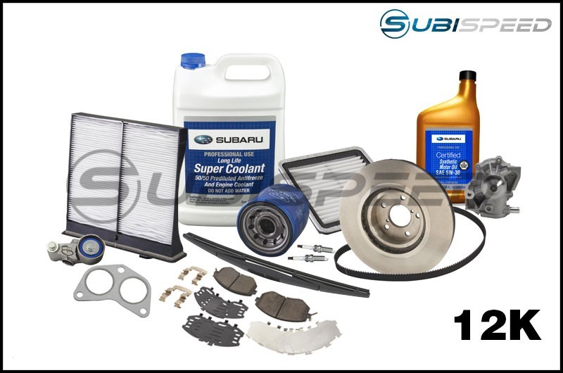 Subaru 12,000 Mile Maintenance Kit