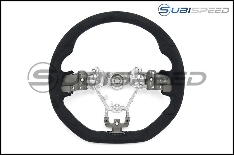 STI JDM S207 / WRX S4 tS Challenge Package Style Ultrasuede Steering Wheel