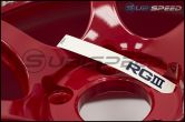 Advan RGIII 18X9.5 +45 Racing Hyper Red - 2015+ WRX / 2015+ STI