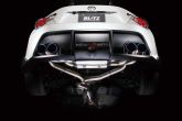 Blitz Nur Spec CTI Quad Tip Catback w/ Rear Diffuser - 2013-2022 Scion FR-S / Subaru BRZ / Toyota GR86