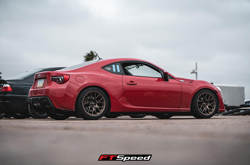 Apex Race Parts 18x9.5 +40 EC7R Satin Bronze 2013+ FRS / BRZ