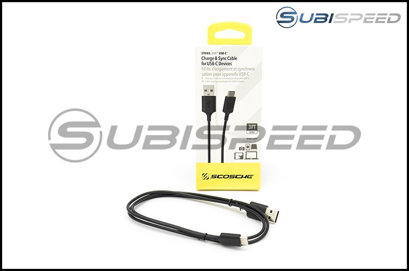 Scosche StrikeLine 3 Foot USB-C Cable