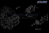 Subaru JDM AC Delete Kit - 2013+ FR-S / BRZ / 86