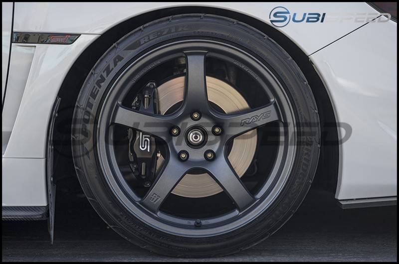 Rays Gram Lights 57CR Gun Blue II 18x9.5 +38 2015+ WRX / STISubispeed