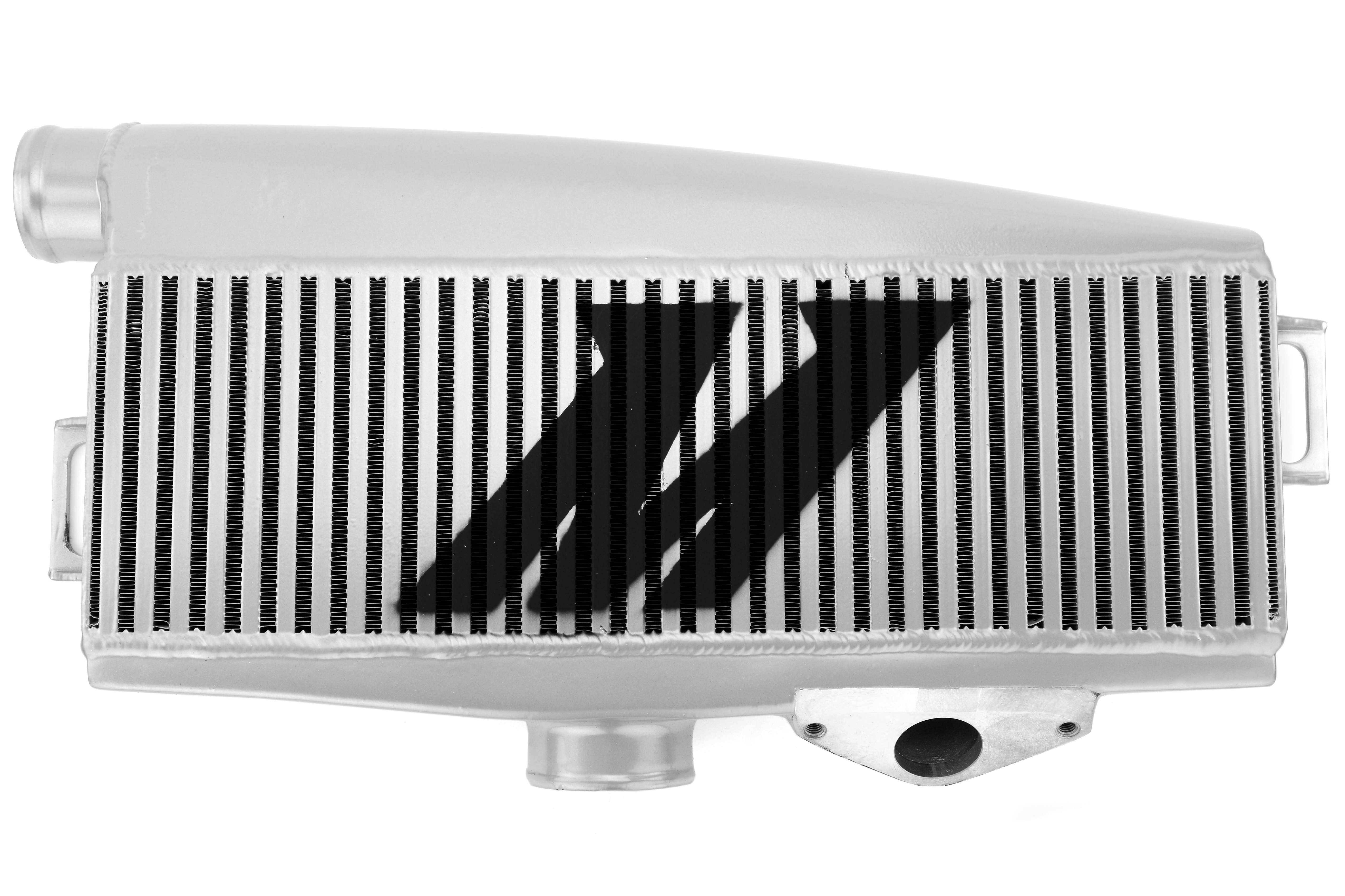 Mishimoto Silver Top Mount Intercooler w/ Red Hoses