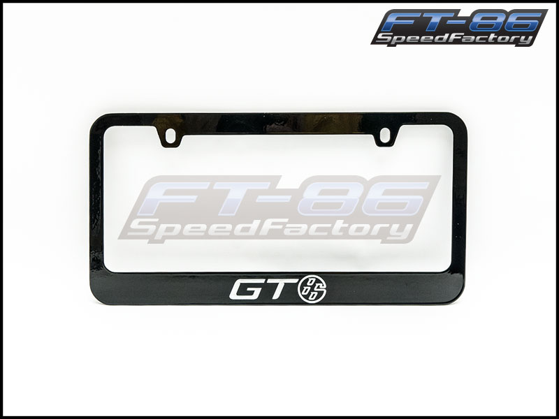 Toyota GT86 License Plate Frame