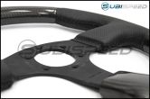NRG 315mm Carbon Fiber Steering Wheel With Black Stitching - Universal
