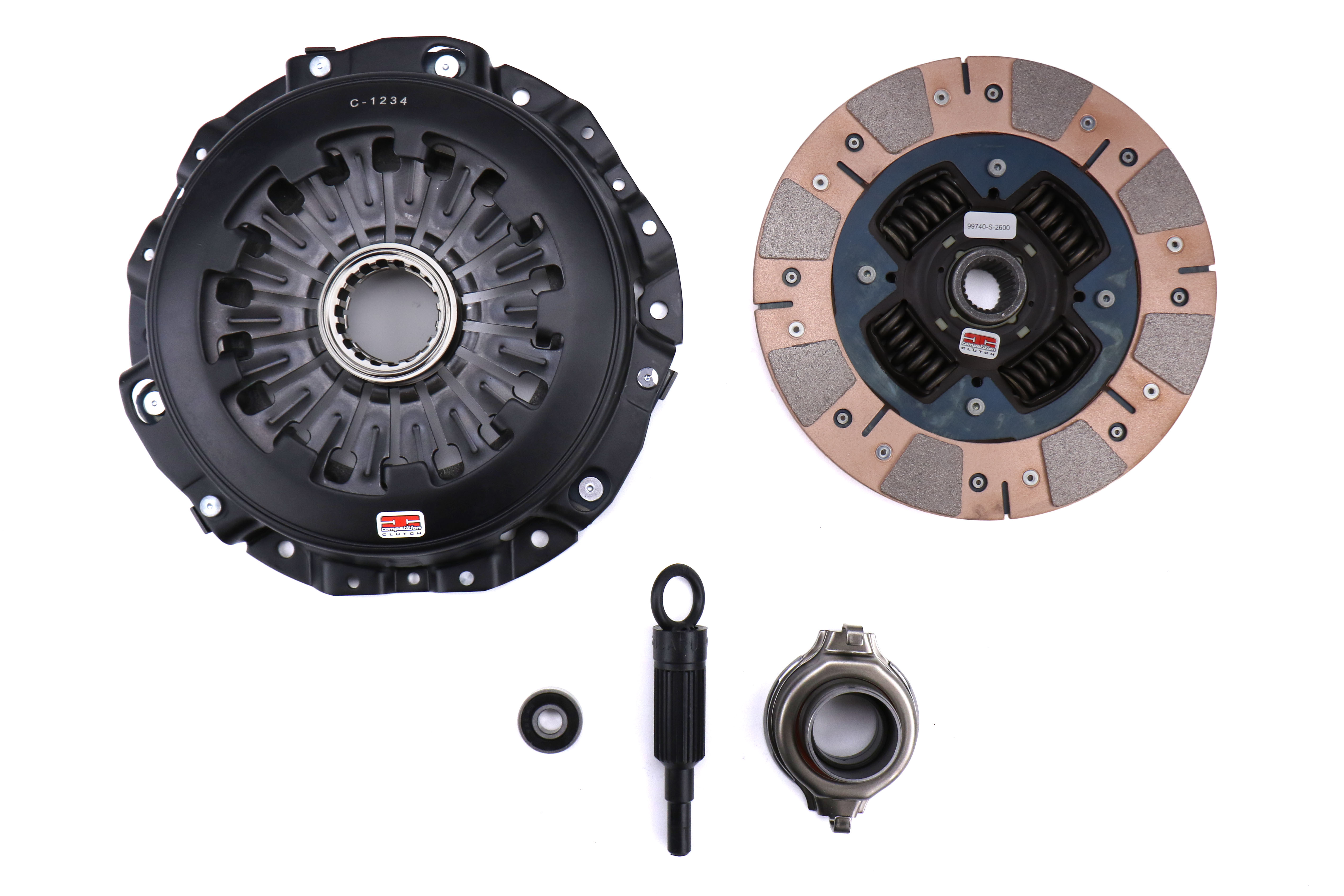 Competition Clutch Stage 3 Segmented Ceramic Clutch Kit