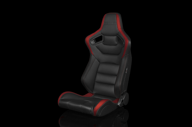 Braum Elite Series Racing Seat (Black & Red)