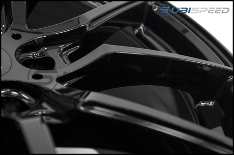 Option Lab R716 18x9.5 +35 Gotham Black - 2013+ FR-S / BRZ / 86 / 2014+ Forester