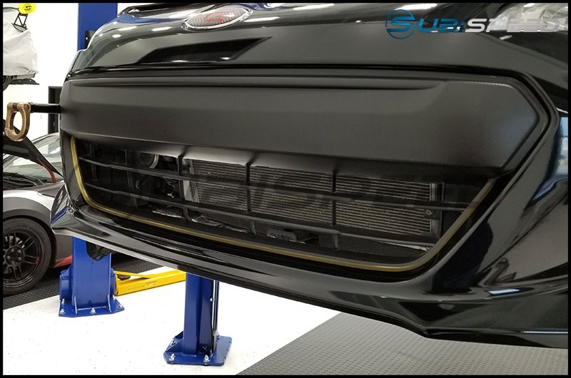 STI tS JDM Style Front Bumper Pinstripe - 13+ BRZ