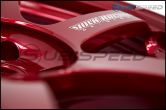 Volk TE37 SAGA Hyper Red 18x9.5 +38 - 2015+ WRX / 2015+ STI