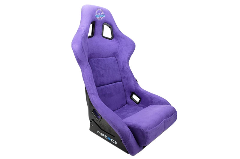NRG Innovations FRP Prisma Edition Bucket Seat - Purple