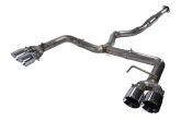 AWE Track Edition Exhaust Chrome Silver Quad Tips (102mm) - 2015-2021 Subaru WRX & STI 
