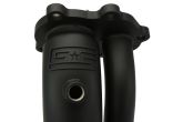 Grimmspeed LIMITED Downpipe Catted Ceramic Coated Black - 2002-2007 Subaru WRX/STI / 2004-2008 Forester XT