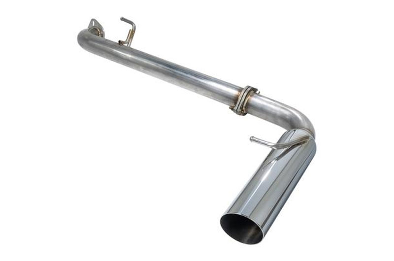 Remark Single-Exit Axleback Exhaust System BOSO Edition Stainless Steel Tip
