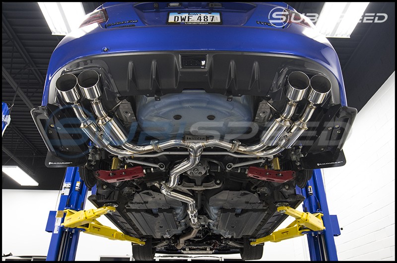 Invidia Gemini R400 Quad Tip Cat-Back Exhaust 