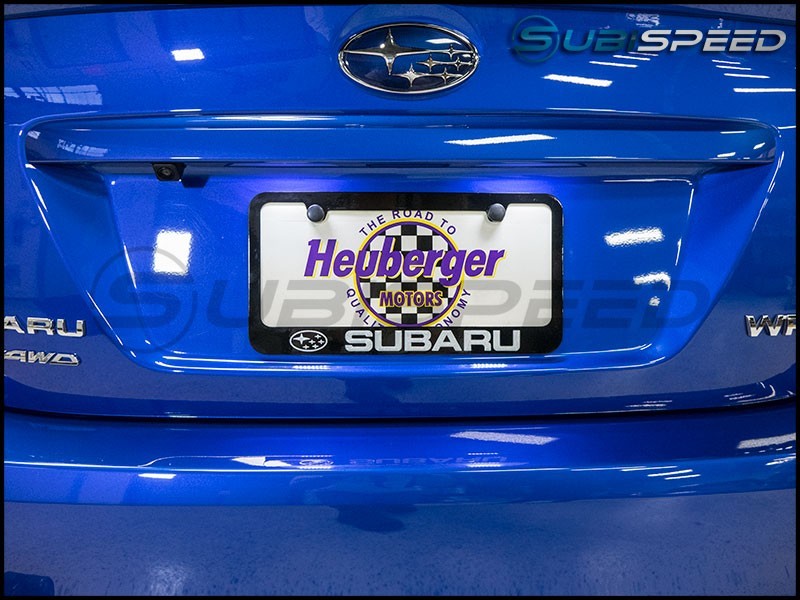 Subaru License Plate Frame 2015+ WRX / 2015+ STI / 2013+ BRZ / 2014