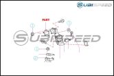 Subaru OEM Turbo to Downpipe Gasket - 2015+ STI