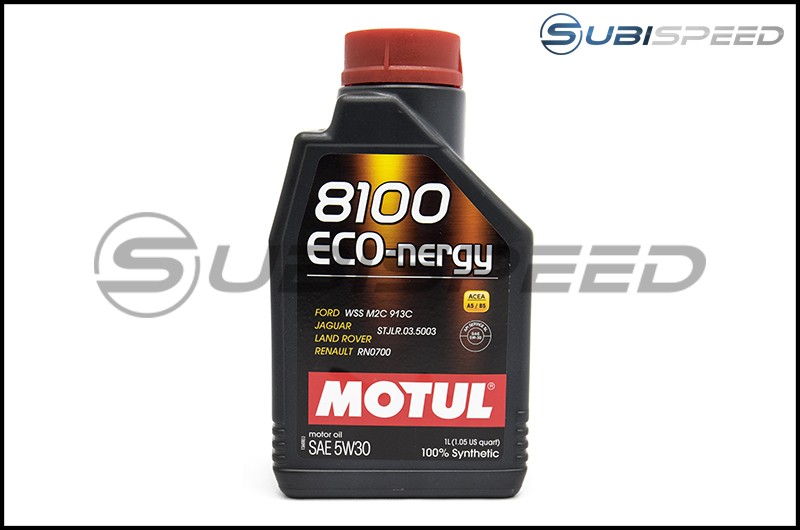 MOTUL 8100 Eco-nergy 5W30 Full Synthetic Motor Oil (1.05 Quarts)