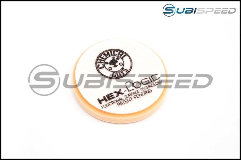 Chemical Guys Hex-Logic Medium-Heavy Cutting Pad, Orange 5.5in