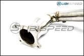 Invidia Catted Stainless Steel Downpipe - 2015+ WRX CVT