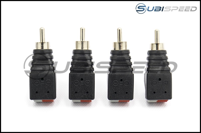 RCA to Speaker Wire Quick Connectors (for HK equipped vehicles)