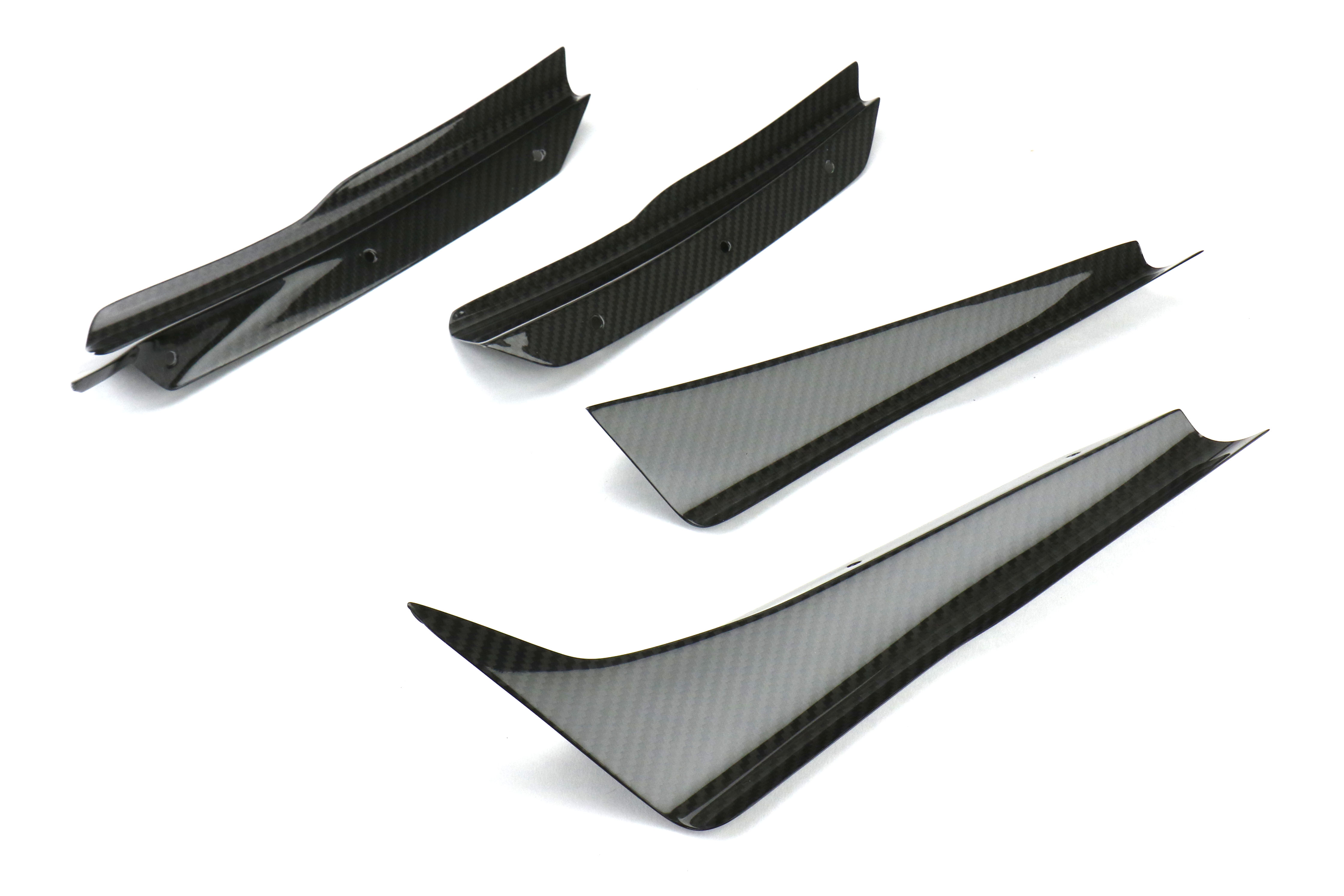 APR Performance Complete Carbon Fiber Canard Kit Set of 4