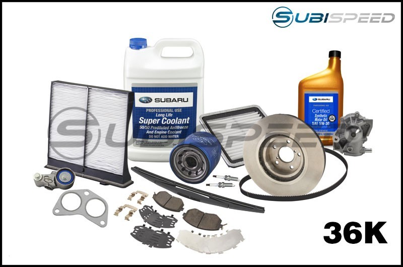Subaru 36,000 Mile Maintenance Kit - 2015+ WRX